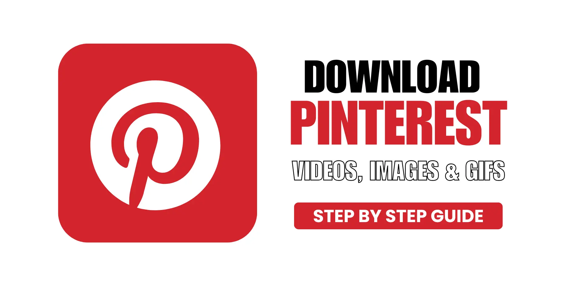 Download pinterest videos images gifs - step by step guide